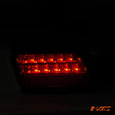 Red LED Rear Fog Brake Tail Lights for TOYOTA LANDCRUISER Prado 150 Series LC150 FJ150 2009 - 2017 - Mars Performance